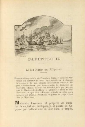 Capitulo II. Li-Ma-Hong en Filipinas