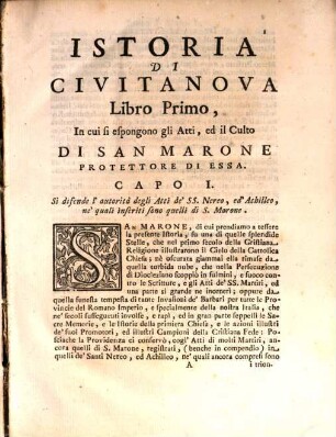 Delle memorie sagre, e civili dell'antica città di Novana, oggi Civitanova, nella Provincia Piceno libri tre