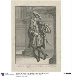 Homme de Qualité sur le Theatre de l'Opera