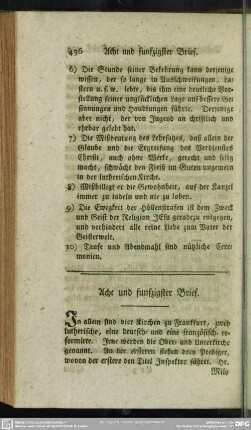 Acht und funfzigster Brief
