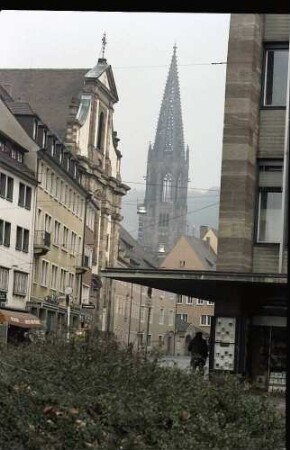 Freiburg i. Br.: Bertoldstraße von der Universität zum Münster
