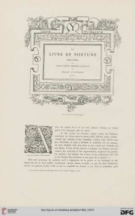 8: Le livre de fortune, [5] : recueil de deux cents dessins inédits