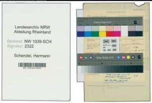 Entnazifizierung Hermann Schendel , geb. 28.03.1886 (Lehrer)