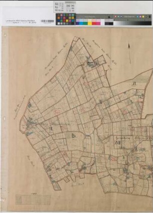Neuenkirchen (Neuenkirchen), Rheine l.d.Ems (Rheine), Zusammenlegung Catenhorn, Übersichtskarte