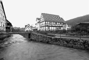 Wohnhaus; Kaufungen, Steinweg 15