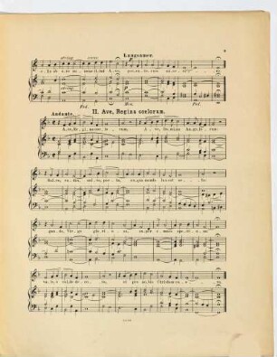Vier marianische Antiphonen : op. 10