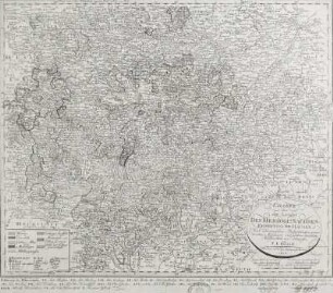 Thüringen. Charte über die Länder des Herzoglich-Sachsen-Ernestinischen Hauses (ca. 1:340 000)