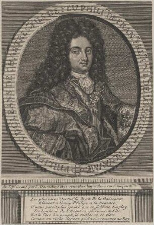 Bildnis von Philipe, Duc d'Orleans