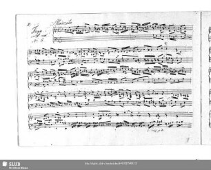 Fuga in A moll No.5.