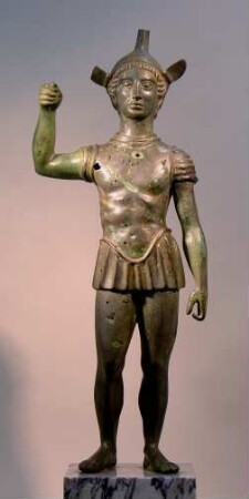 Etruskische Kriegerstatuette