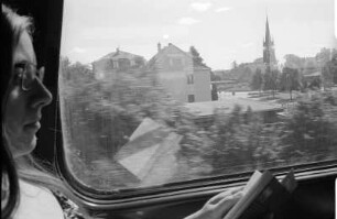 Fahrt von Berlin nach Dresden