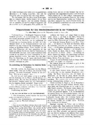 Präparationen für den Geschichtsunterricht in der Volksschule