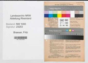 Entnazifizierung Fritz Braeuer, geb. 28.05.1905 (Verm.Techniker)