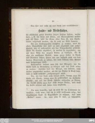 Haide- und Weideflächen,