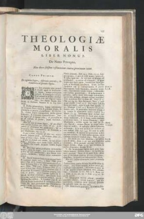 Liber Nonus. De Nono Praecepto.