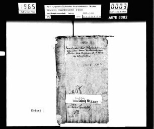 Besetzung des Kollaborator- und Kirchneramtes zu St. Kunigunden in Rochlitz