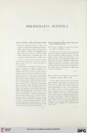 Bibliografia artistica