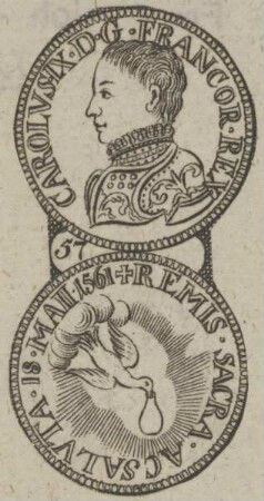 Bildnis des Carolvs IX., König von Frankreich