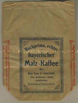 Tüte für Malzkaffee