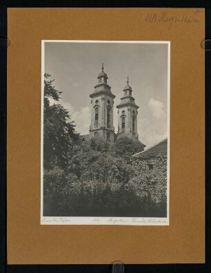 287, Mergentheim. Türme der Schlosskirche. (Nr. 3910).