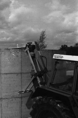 Fotografie: Gülle- und Entmistungstechnik, Güllebehälter, Rührwerk, Zapfwelle