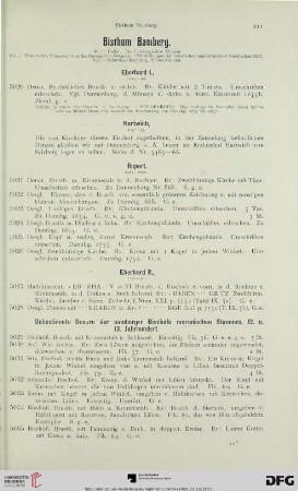 Bisthum Bamberg (Nr. 5020-5423)