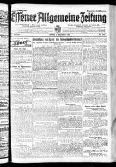 Essener allgemeine Zeitung. 1918-1943