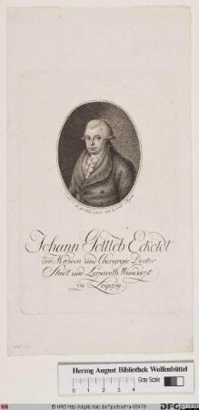 Bildnis Johann Gottlob Eckoldt (Eckholdt)