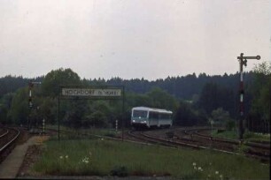 Hochdorf VT 628 279 Einfahrt E3679 Ausfahrsignale