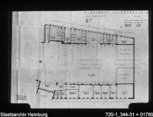 Plan U-Bahn Feldstrasse