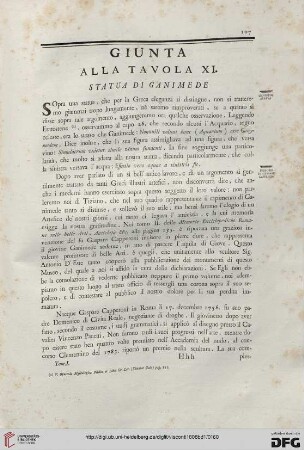 Giunta alla tavola XI