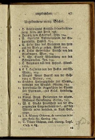 Ungebundene mediz. Bücher.