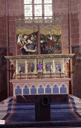 Hochaltar des Frankfurter Doms — Schauseite (erste)