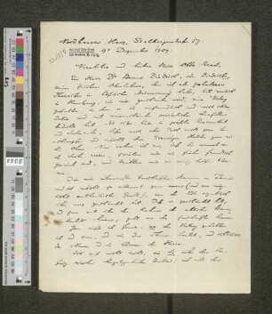 Brief an Otto Ernst
