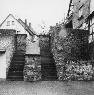 (Sachgesamtheit); Weilburg, Mauerstraße 19, Mauerstraße 23, Mauerstraße 21