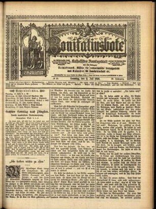 Erste Ausgabe vom Sonntag, den 11. Juli 1909.