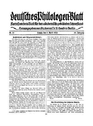 Die Überfüllung der höheren Berufe