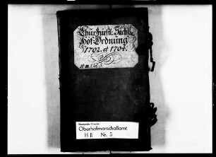 Hofordnungen
