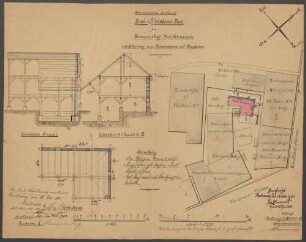Sorg, Hermann, mechanische Schreinerei Bau eines Schuppens