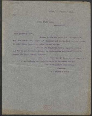 Brief an Fritz Meyer : 05.12.1919