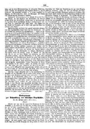 Prolegomena zur Behandlung der biblischen Urgeschichte (Schluß)