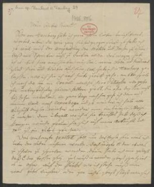 Brief an Friedrich Kunst : 02.11.1826