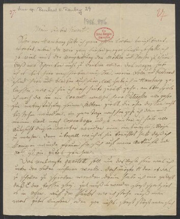 Brief an Friedrich Kunst : 02.11.1826