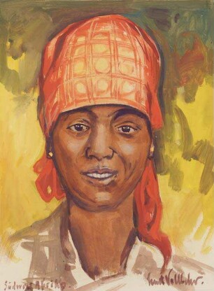 Südwest-Afrika - Bergdamara Mädchen