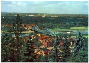 Dresden. Blaues Wunder
