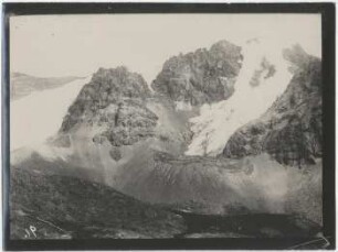 Ursprungsgletscher des nordwestlichen Zuflusses des Sees Morococha