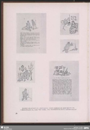 Buchillustrationen zu Gerstäcker "Herrn Mahlhubers Reiseabenteuer"