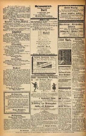 Fränkische Zeitung : Fränkische Tageszeitung ; amtliches Organ der NSDAP ; Amtsblatt aller Behörden, 1881,1/6 = Jg. 37