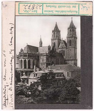Magdeburg, Dom: Ansicht von Nordosten