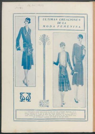 Últimas creaciones de la moda femenina